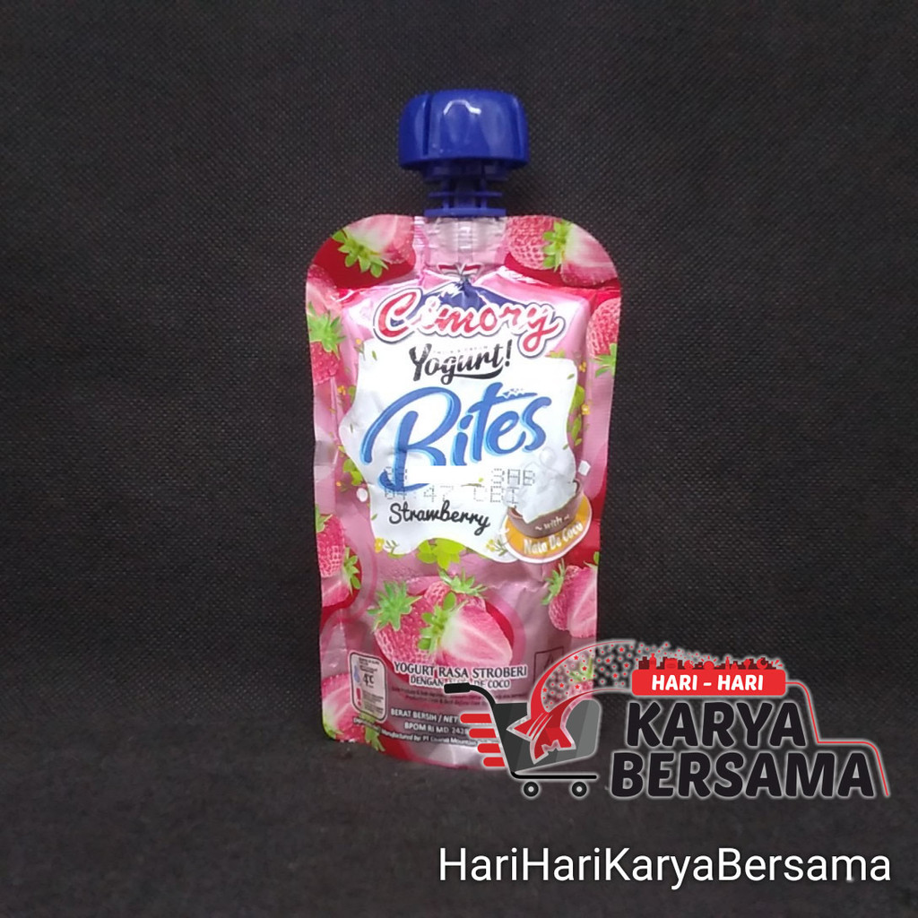 

CIMORY YOGURT BITES STRAWBERRY WITH NATA DE COCO 120GR