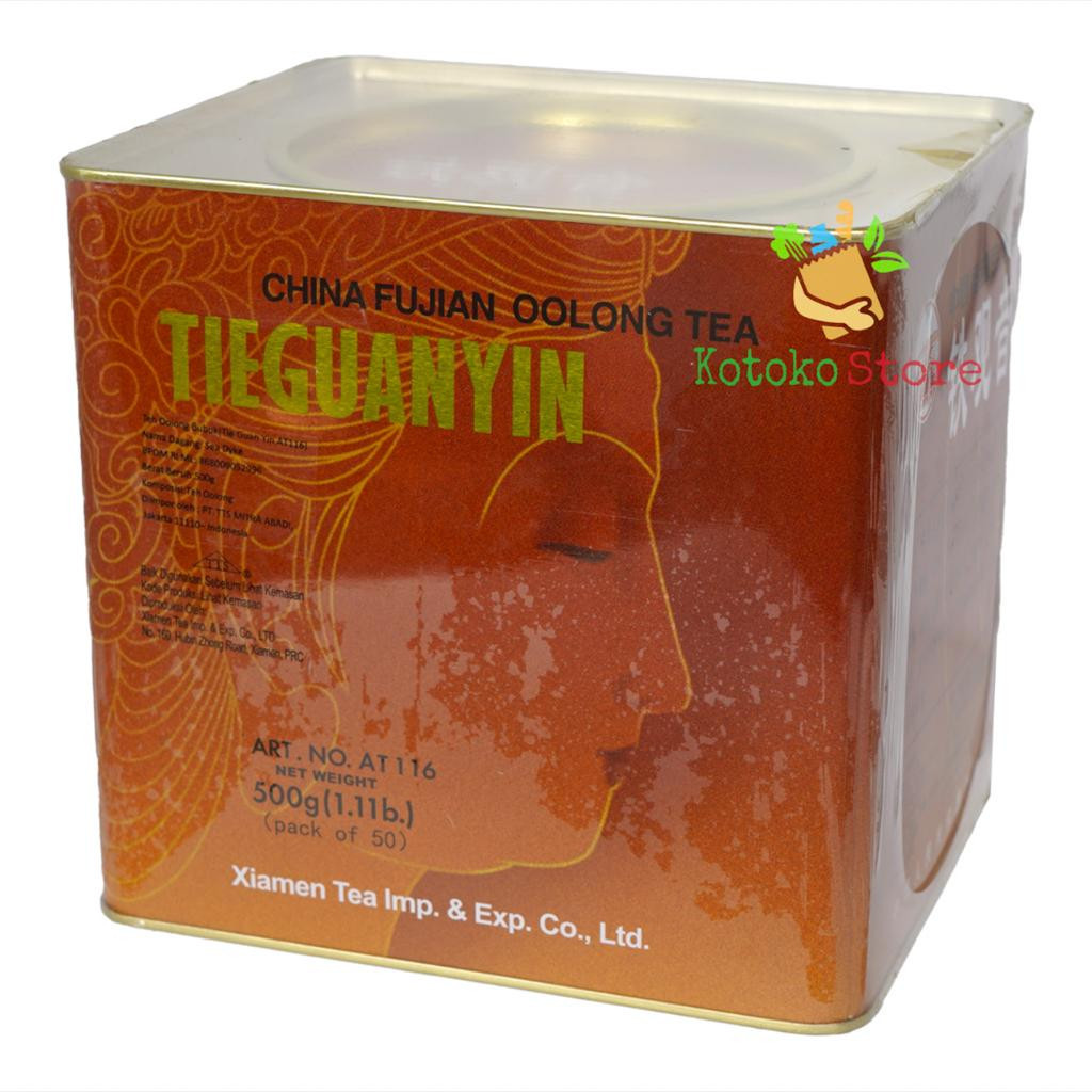 

China Fujian Oolong Tea / Tie Guan Yin / Teh Kuan Yin Kaleng 500gr