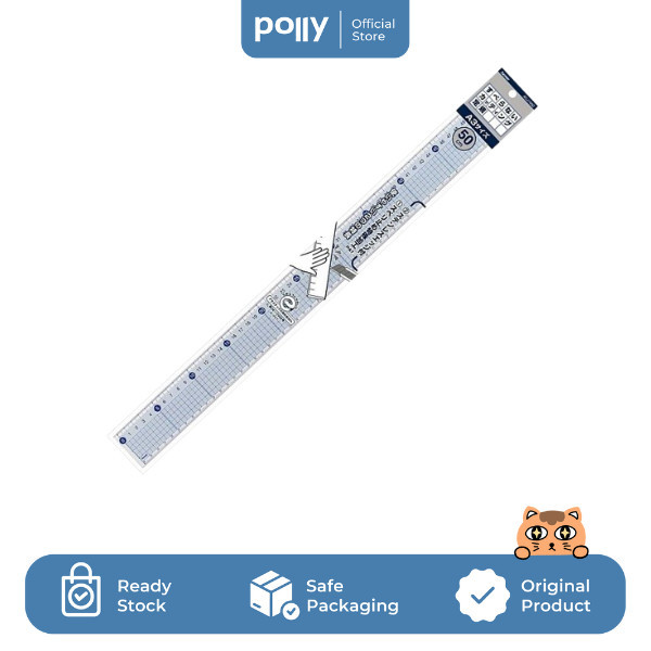 

RAYMAY FUJI 50 cm Ruler / Penggaris panjang Premium Jepang 3004