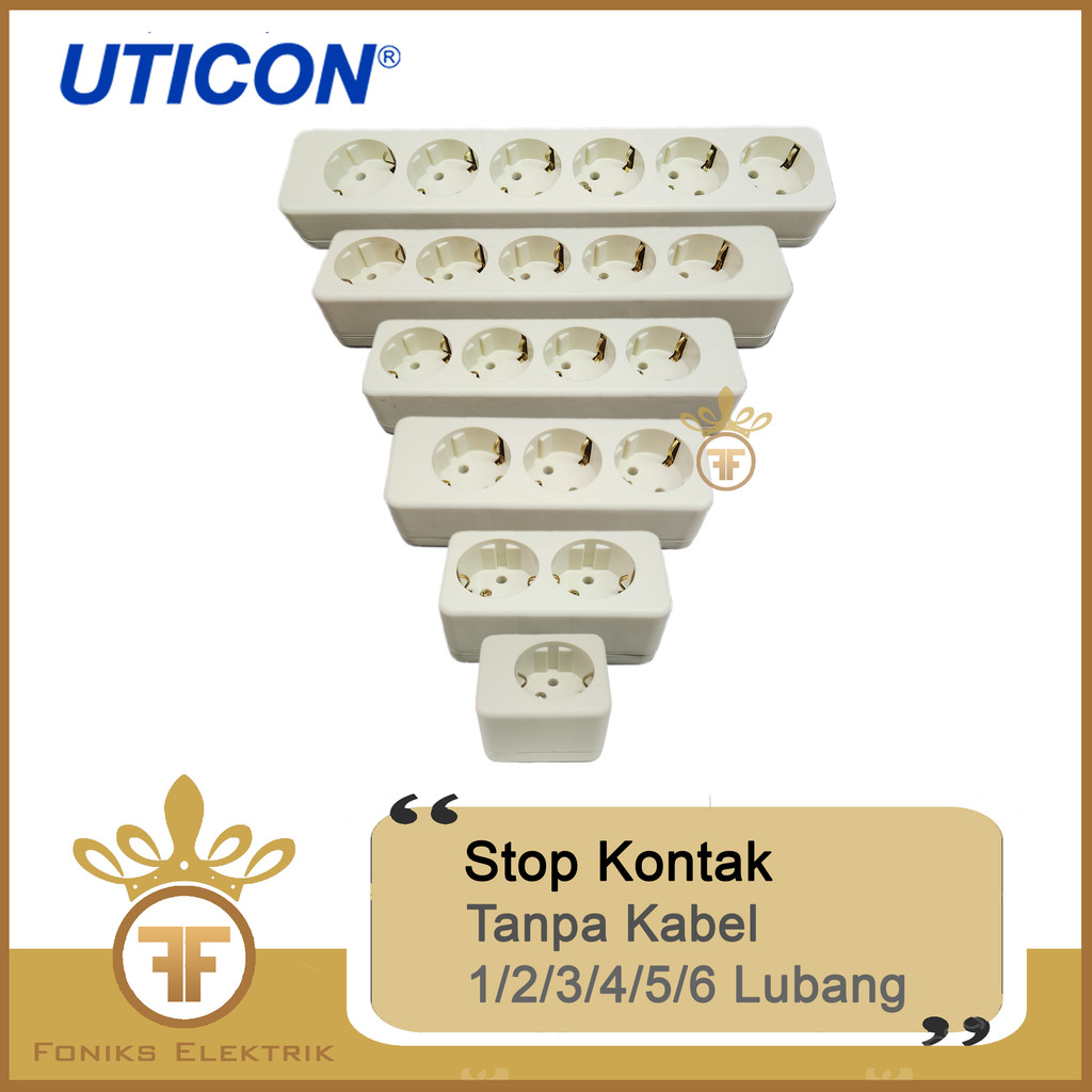 STOP KONTAK UTICON/ COLOKAN LISTRIK UTICON/ STOP KONTAK CABANG UTICON/ COLOKAN CABANG UTICON