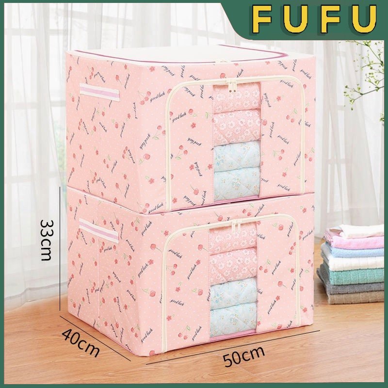 FUFU 72L lemari pakaian / box pakaian serbaguna / tempat penyimpanan baju/ tempat baju lipat / stora