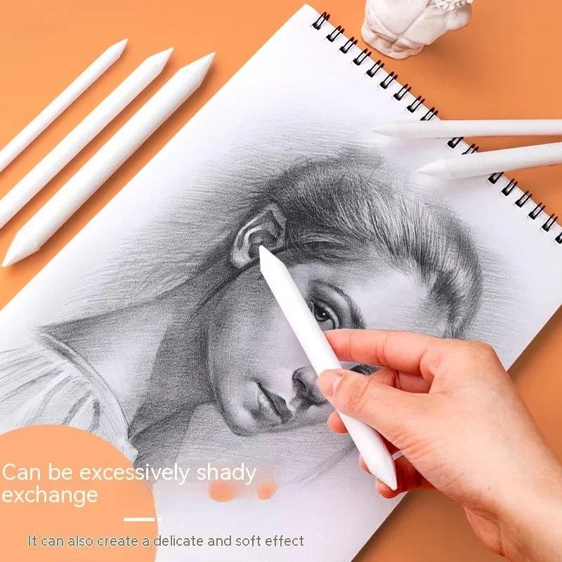 

Double Head Blending Stumps And Tortillions Paper Art Blenders Hopk Durable Eraser Sketch Pencil Drawing Tool Set Student Artist