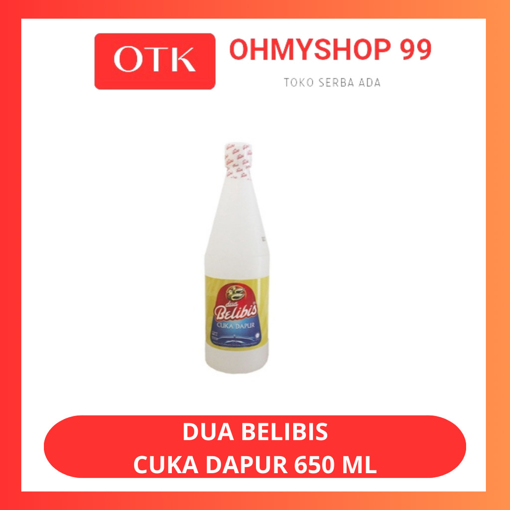 

DUA BELIBIS Cuka Dapur 650ml