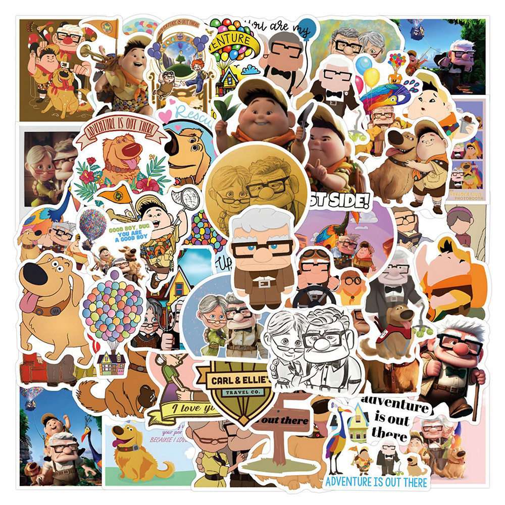 

10/30/54pcs Cartoon sney Pixar Up Animation Stickers Funny Anime Kids Sticker Toy Y Phone Water Bottle Laptop Decals Packing