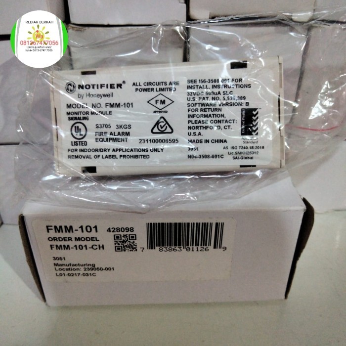 Mini Monitor Module FMM. 101 Notifier