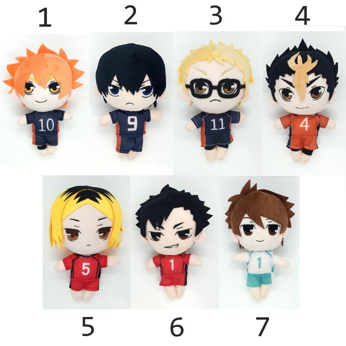boneka 20 cm haikyuu