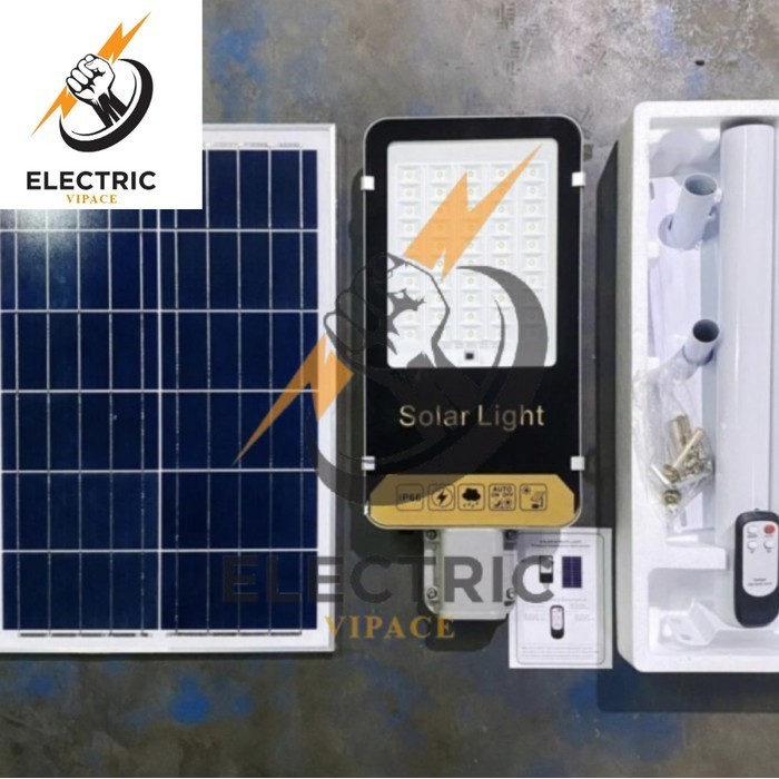 lampu jalan tenaga surya 800 watt 800w lampu PJU solar 2 in 1 800 watt