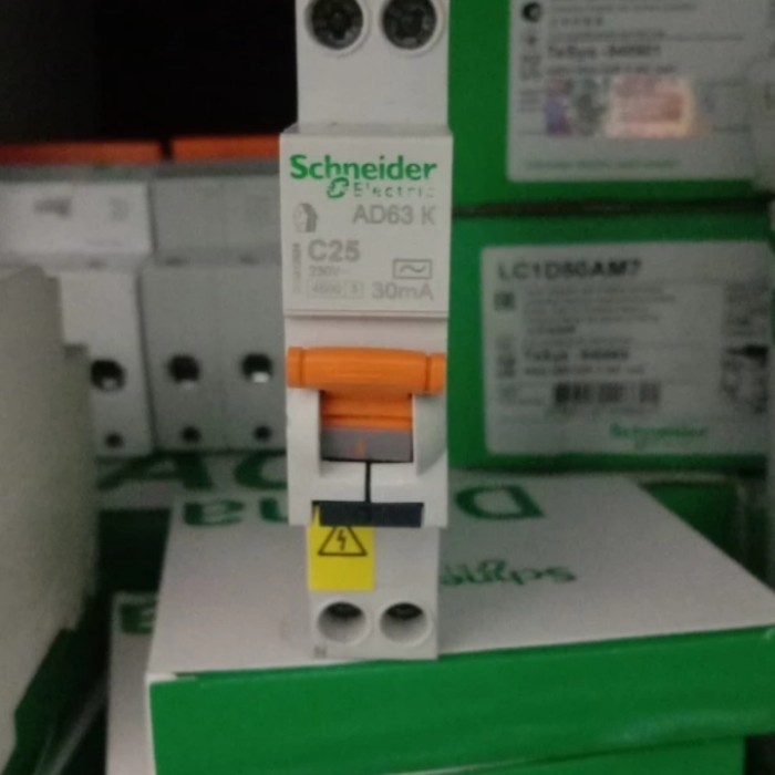 RCBO 25A 30MA DOMAE SCHNEIDER