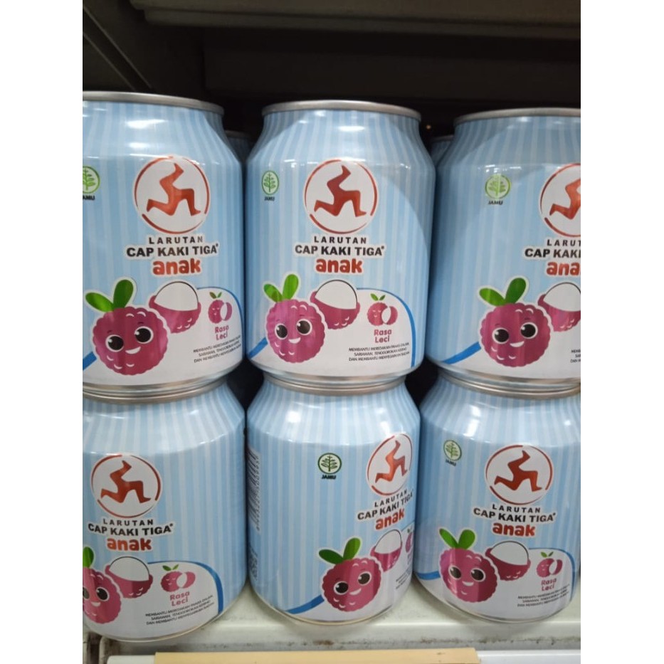 

Larutan Kaki 3 Anak Rasa Lecy 250ml