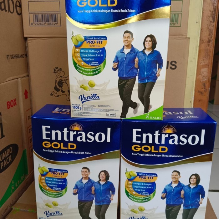 

[[PROMO]]BEST SELLER Entrasol gold vanila 980 gr Susu