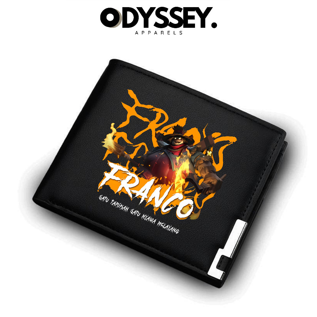 Flashsale/Dompet Lipat Anak Game MOBILE LEGEND ML FRANCO Dompet Kids Letter Wallet