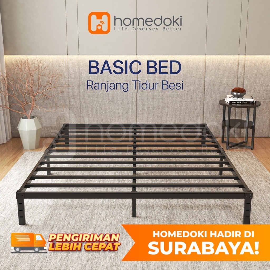 Homedoki Surabaya- Basicbed / Dipan Tempat Tidur / Yelena Ranjang Tidur / Divan Dipan Tempat Tidur /