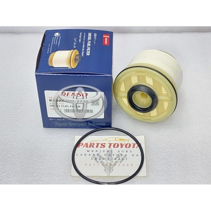 Saringan Filter Solar Innova Lama Hilux Fortuner Old Pajero 086300-2720 Original Denso