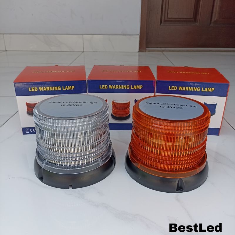 Lampu Rotary Blitz Led Rotari 2 Mode Kedip Putar 12-24Volt Truk