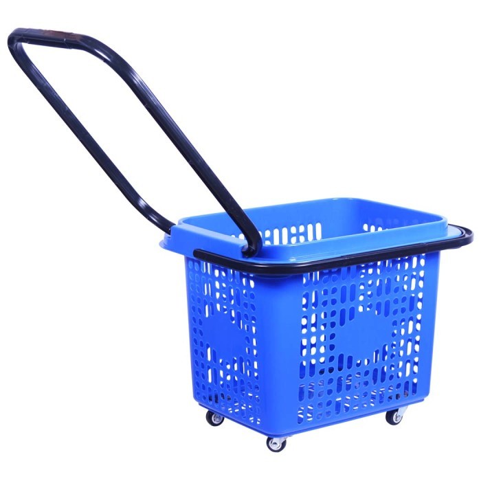 

Shinpo 342 Trolley Keranjang Belanja Pasar Dorong Roda Handle Plastik