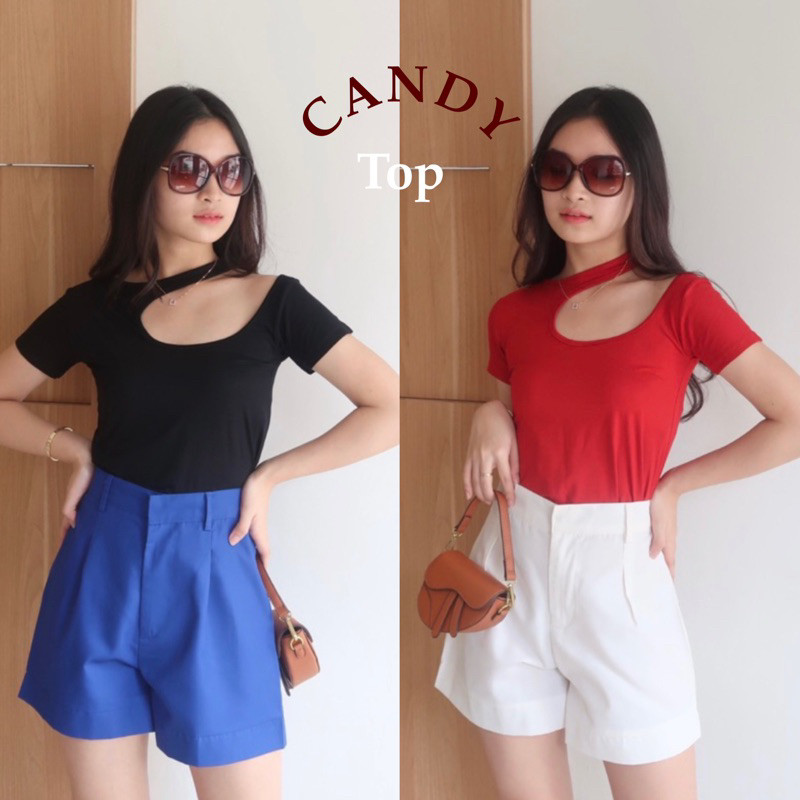 Candy Top - Tanktop wanita sexy Atasan cewe Baju santai