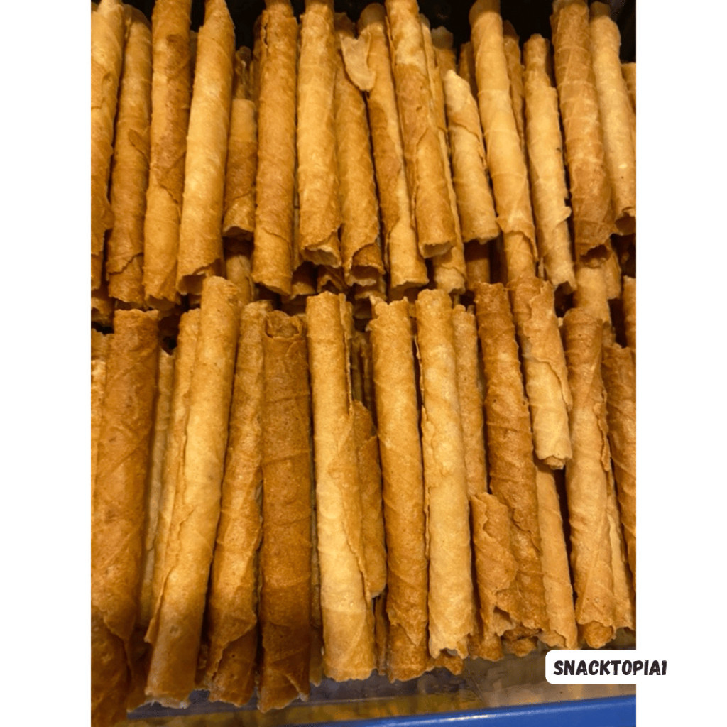 

SALE CEMILAN serena egg roll Kue Kering Semprong Wijen serena egg roll monde semprong lipat