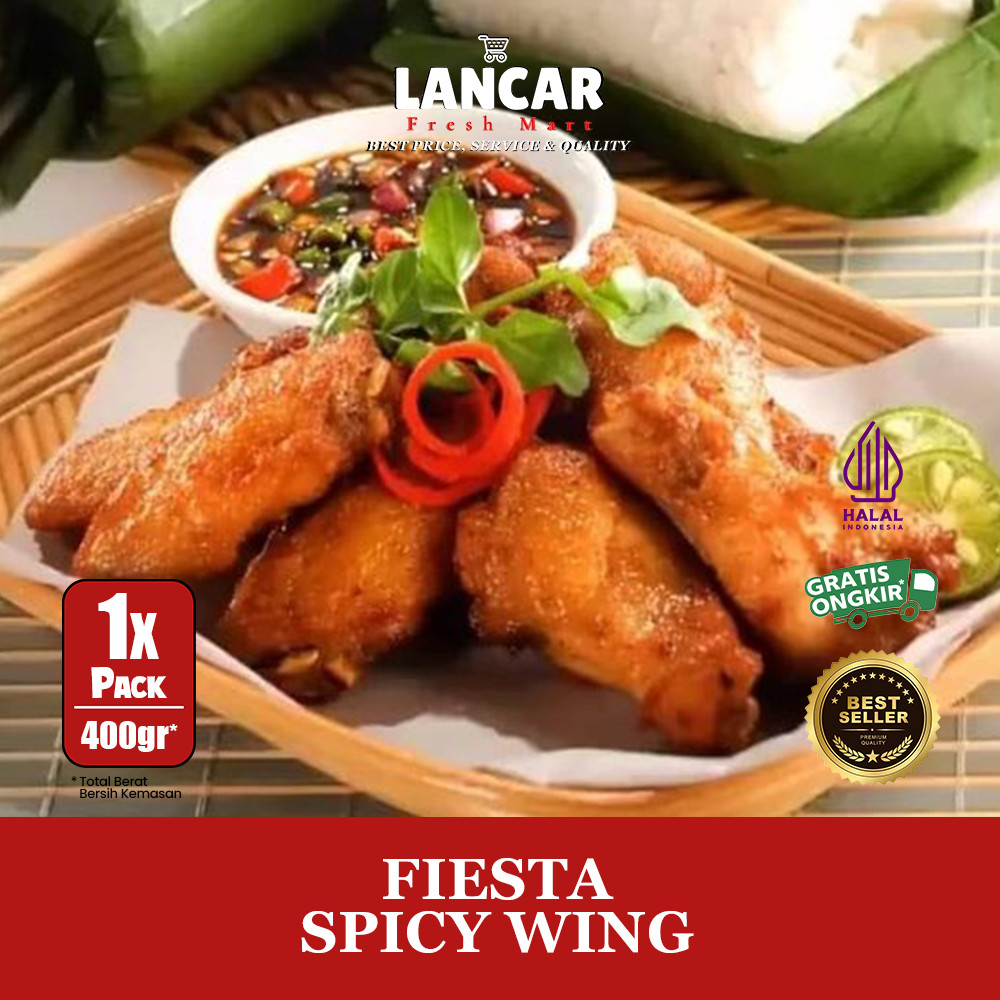 

FIESTA SPICY WING 400GR / FIESTA SPICY WING 400GR