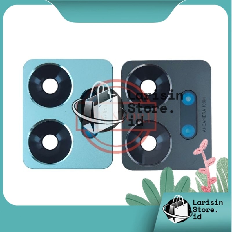 LENSA CAMERA INFINIX ZERO 20 X6821 KACA KAMERA BELAKANG + FRAME 1SET (LARISIN STORE)