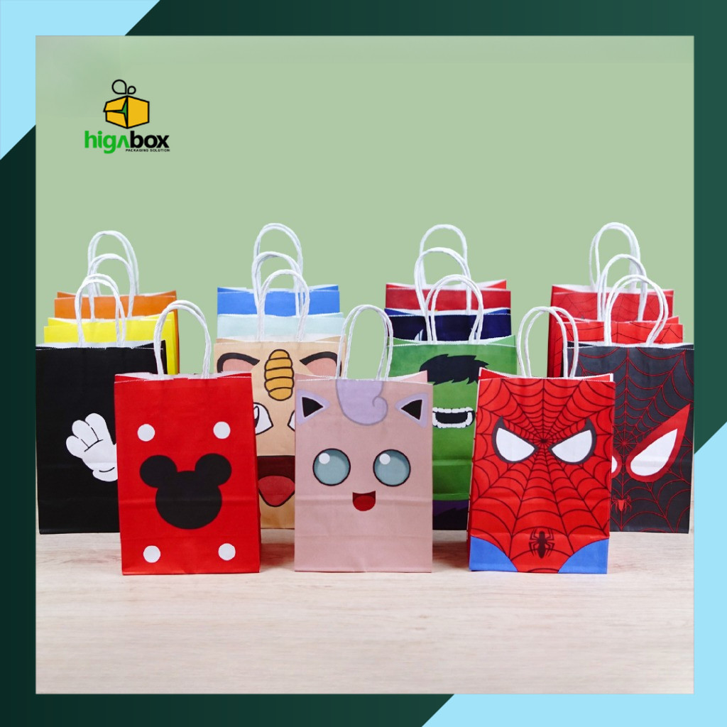 

Paper Bag Motif / Goodie bag Anak Motif Karakter / Goodie bag Ulang Tahun Anak / Paper Bag Souvenir Ulang Tahun Anak / Paper Bag Kado Ulang Tahun | AK