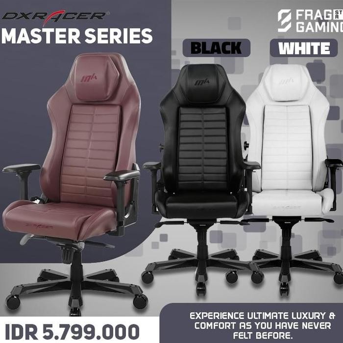 DXRACER Master 1200 Series Gaming Chair - Kursi Kantor - Gaming - Putih