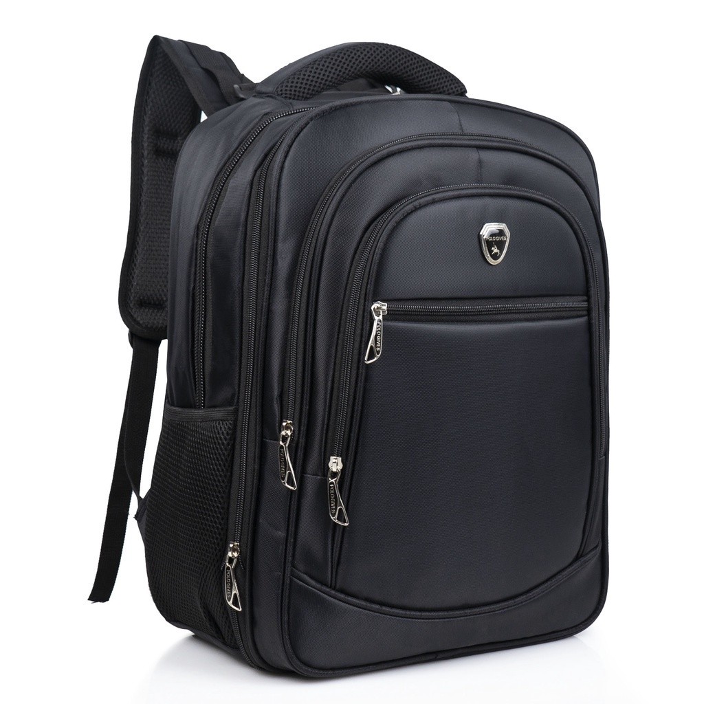 FLASH SALE/ POLOGIVES - Tas Sekolah Anak Laki Laki SD SMP SMA Hitam Keren Kuat Dan Tebal Ada Manteln