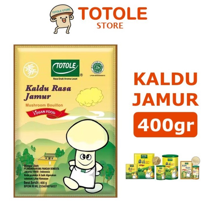 

[[ Totole kaldu jamur 400gr Best Promo-