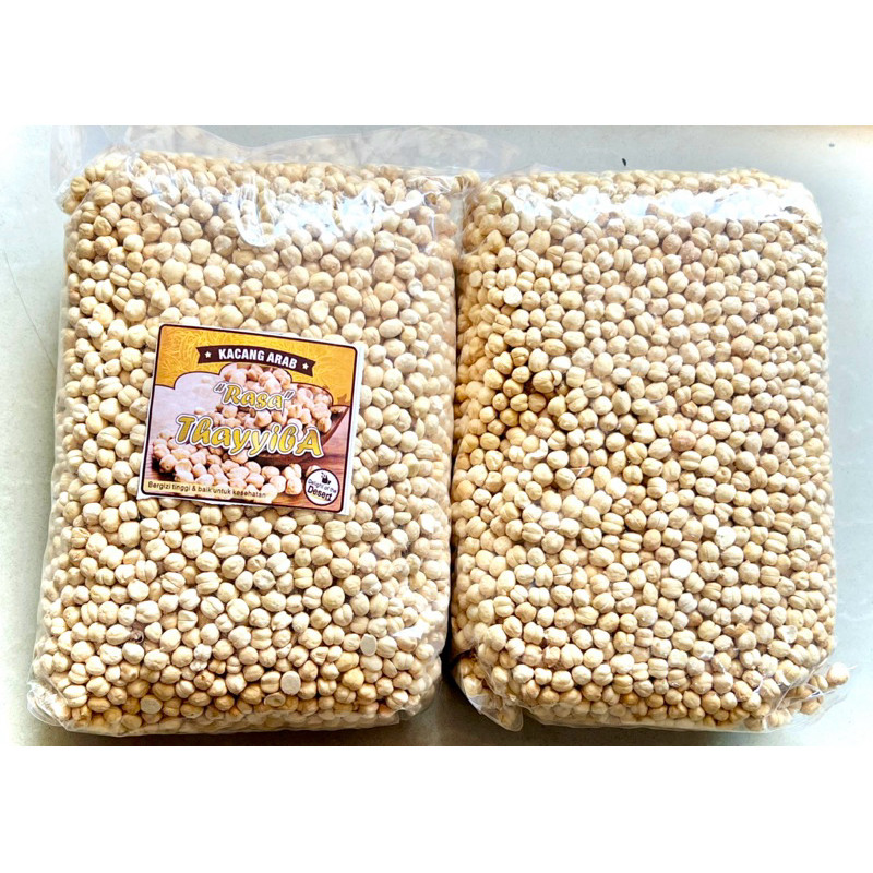 

Kacang Arab Chickpeas Thayyiba Rasa Gurih 1kg