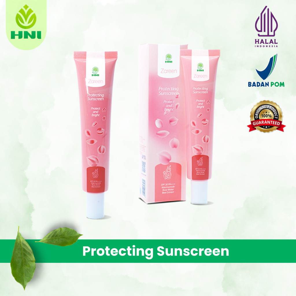 

skincare sunscreen SPF30+++ - protecting sunscreen - perawatan kecantikan