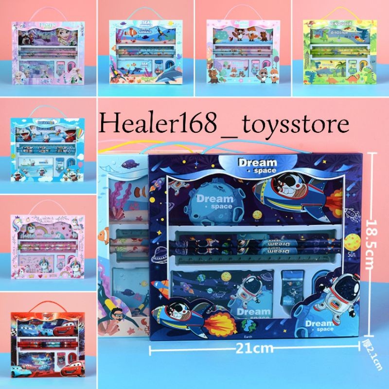 

6.6 STATIONARY SET KARAKTER 7IN1 / ALAT TULIS SET KARAKTER 7IN1