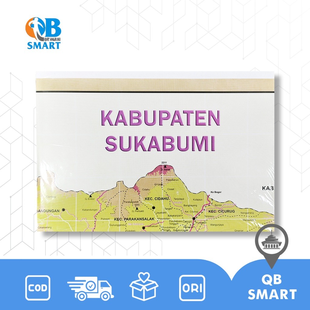 

Peta Kabupaten Sukabumi Lipat