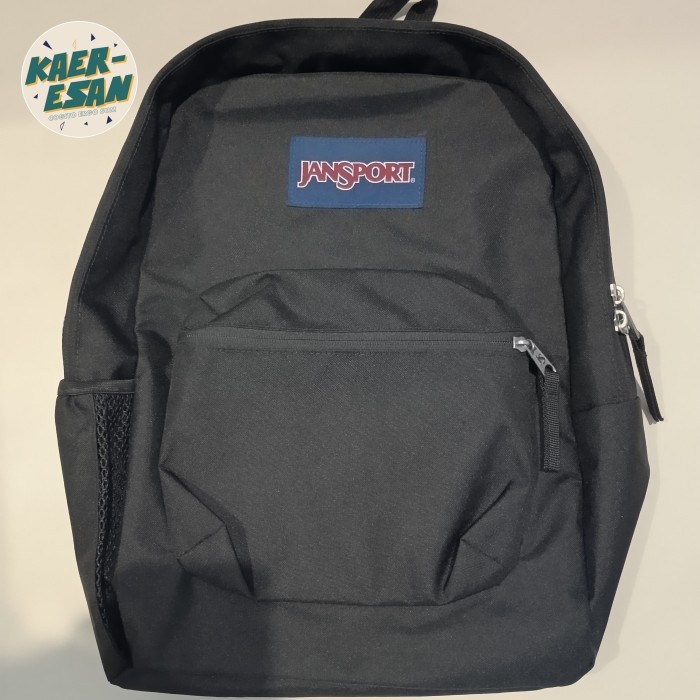 Tas Backpack JanSport Cross Town Black Original