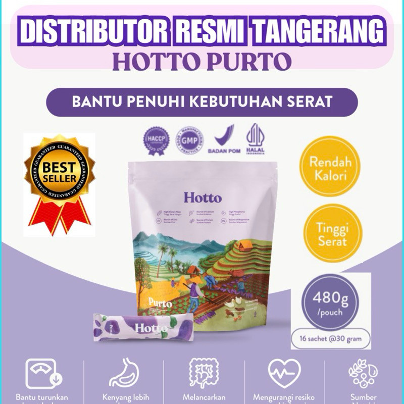 

PROMO!!! Hotto Purto Superfood Multigrain 1 Pouch (16 sachet) - Oat swedia - Makanan instan sehat diet - Sereal sarapan - best seller - Hotto tangerang tangsel