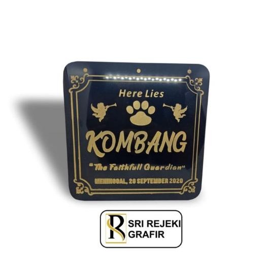 BARU BATU NISAN HEWAN PELIHARAAN - Hanya nisan