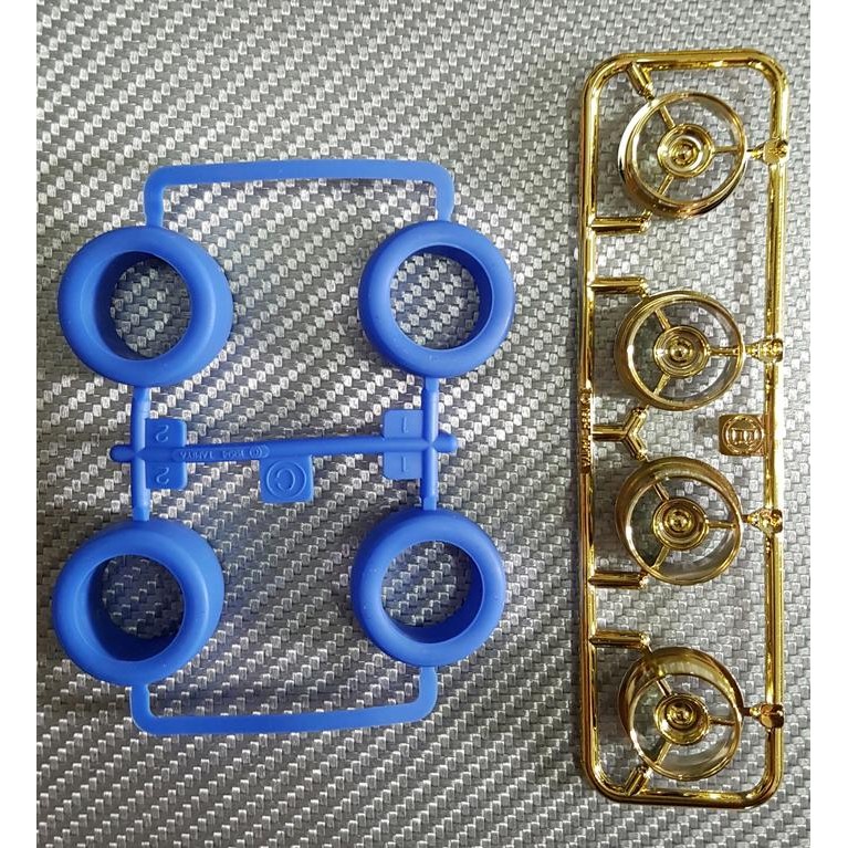 TAMIYA Wheel Small Dia Gold platting