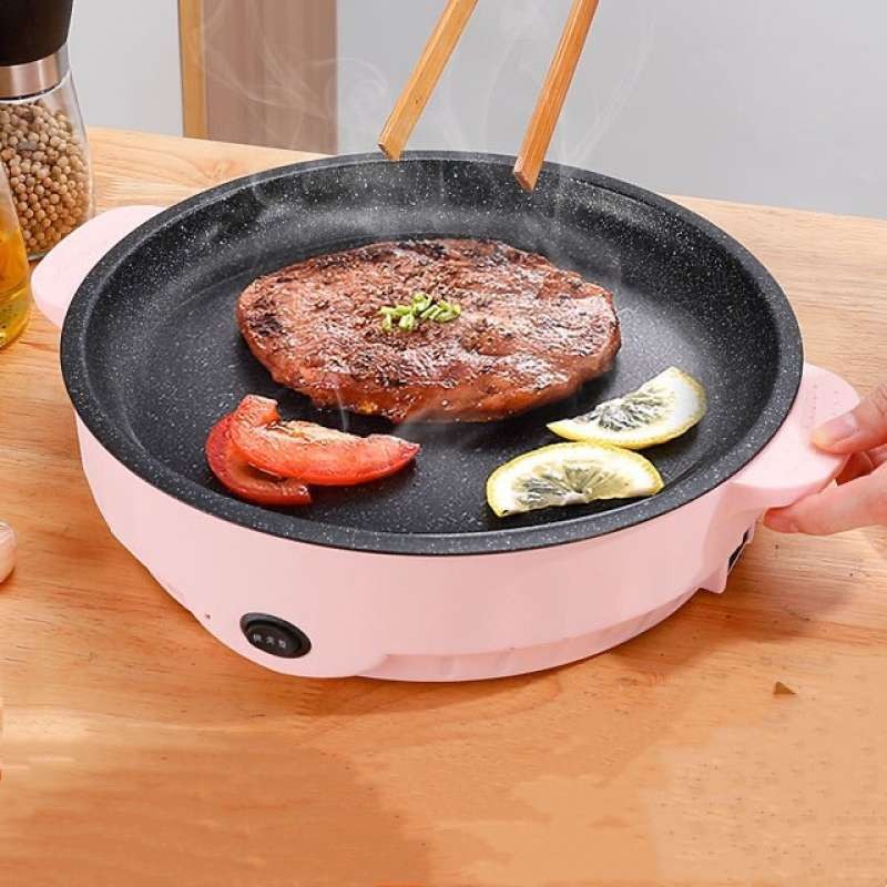 (CCK STORE)  ELECTRIC GRILL PAN / KOREAN PAN MULTIFUNGSI / PANCI BBQ / PANCI GORENG ELEKTRIK / ELECT