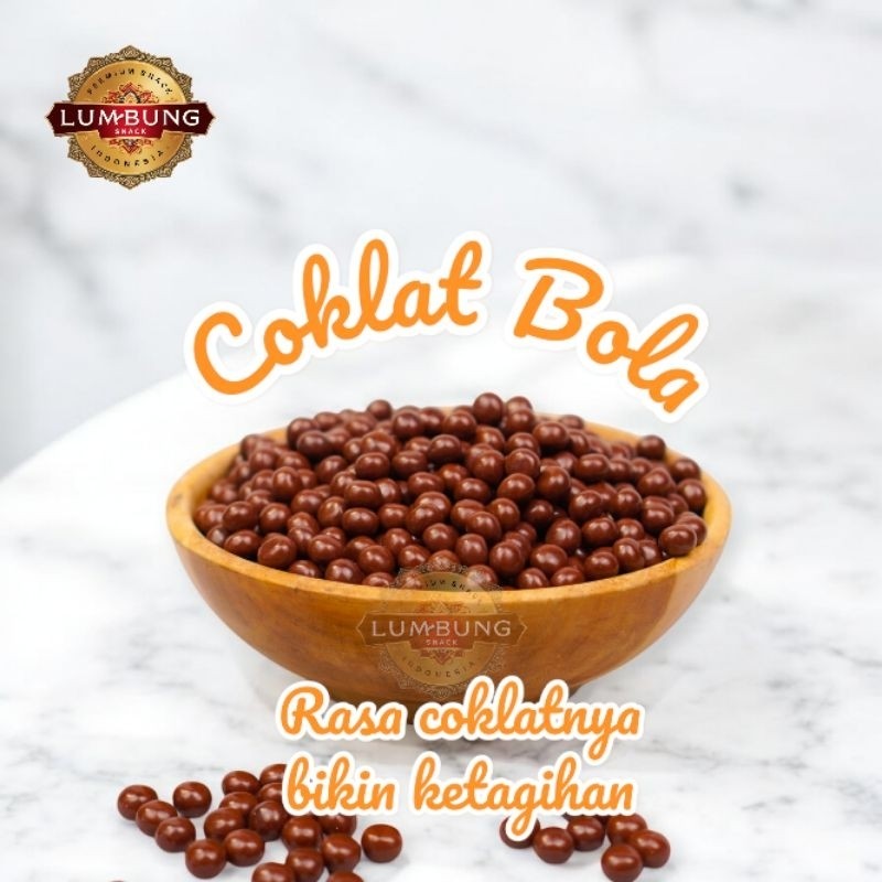 

Camilan Snack Coklat Bola 250G Nikmat dan Lezat