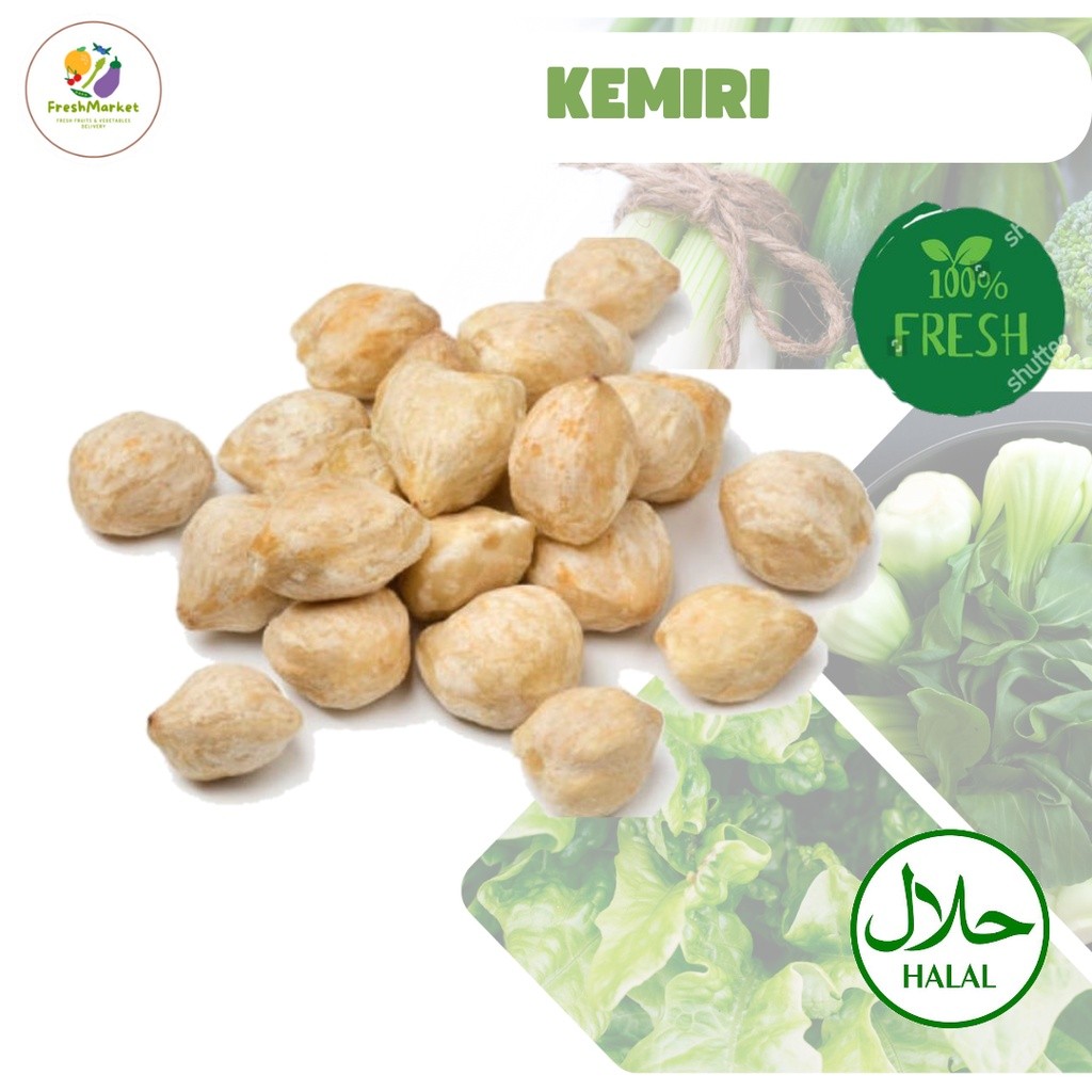 

Kemiri Rempah Bumbu Dapur 50 Gram Sayurinstant