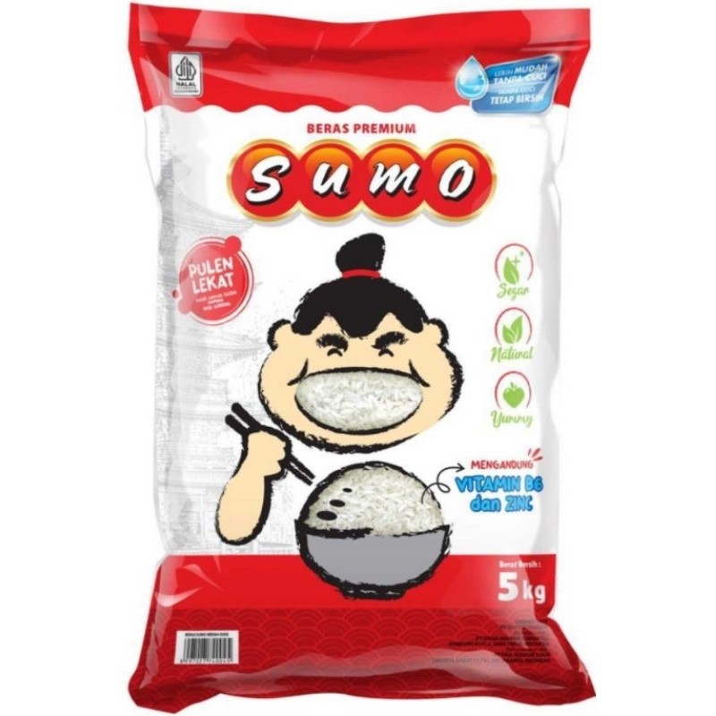Grosir Beras Sumo Premium Merah 5 kg per sak