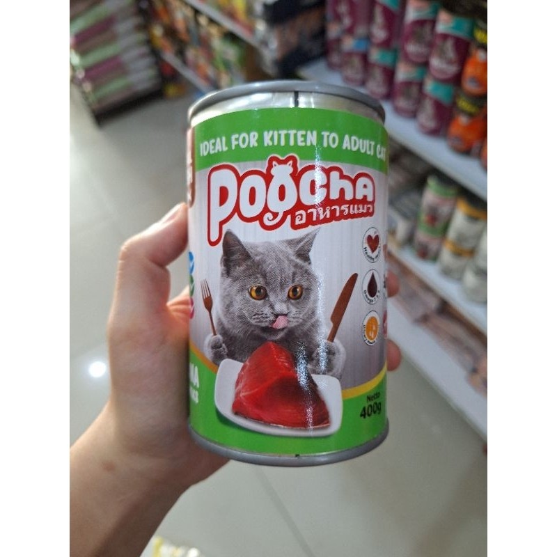 

POOCHA Kaleng Weet Food 400gr / Makanan kucing Basah