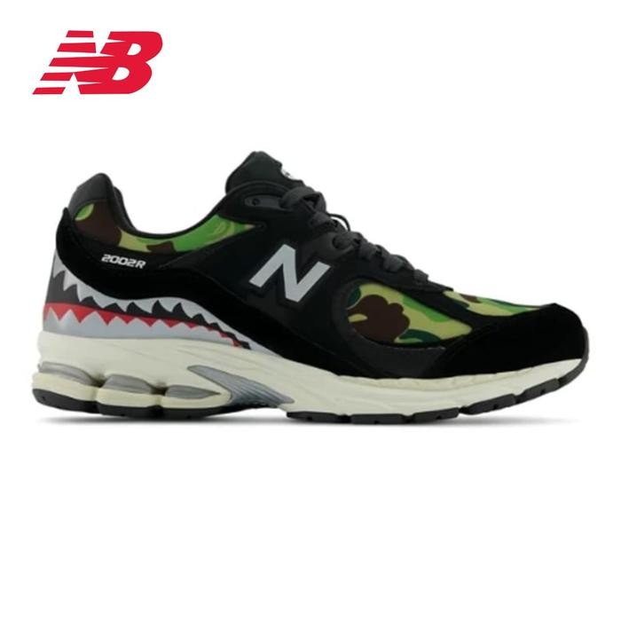 Sepatu NB New Balance 2002R Bape Green