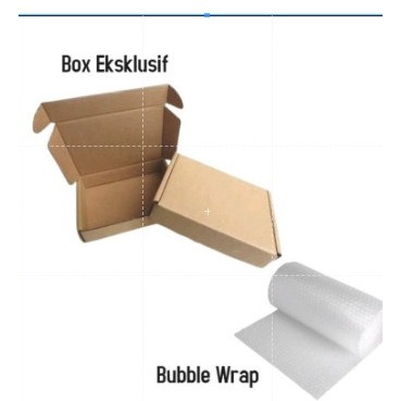 

YANCSHOP Box Packing Baju / Kertas Kado / Kartu Ucapan SUDAH FREE BUBBLE WRAP -box