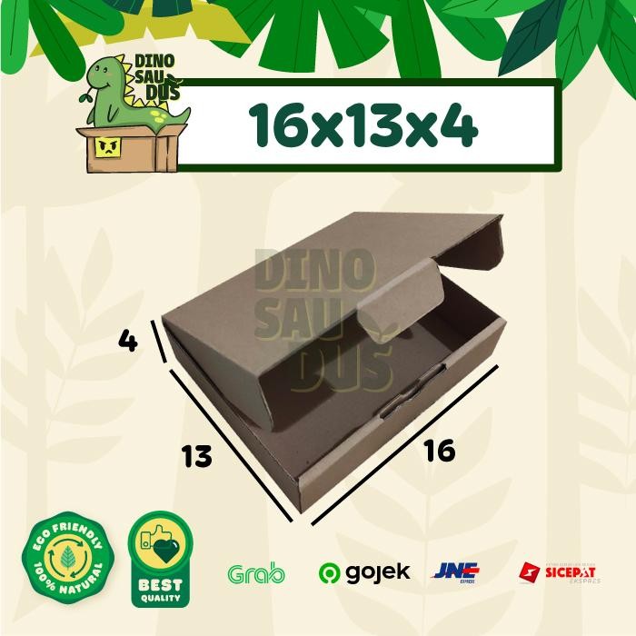 

16x13x4 CM KARDUS Pizza Corrugated Packaging Box packing Diecut