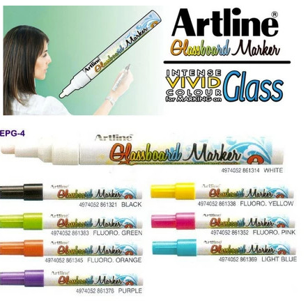 

Artline Glassboard Marker EPG-4 - Satuan Spidol Artline Glass Board