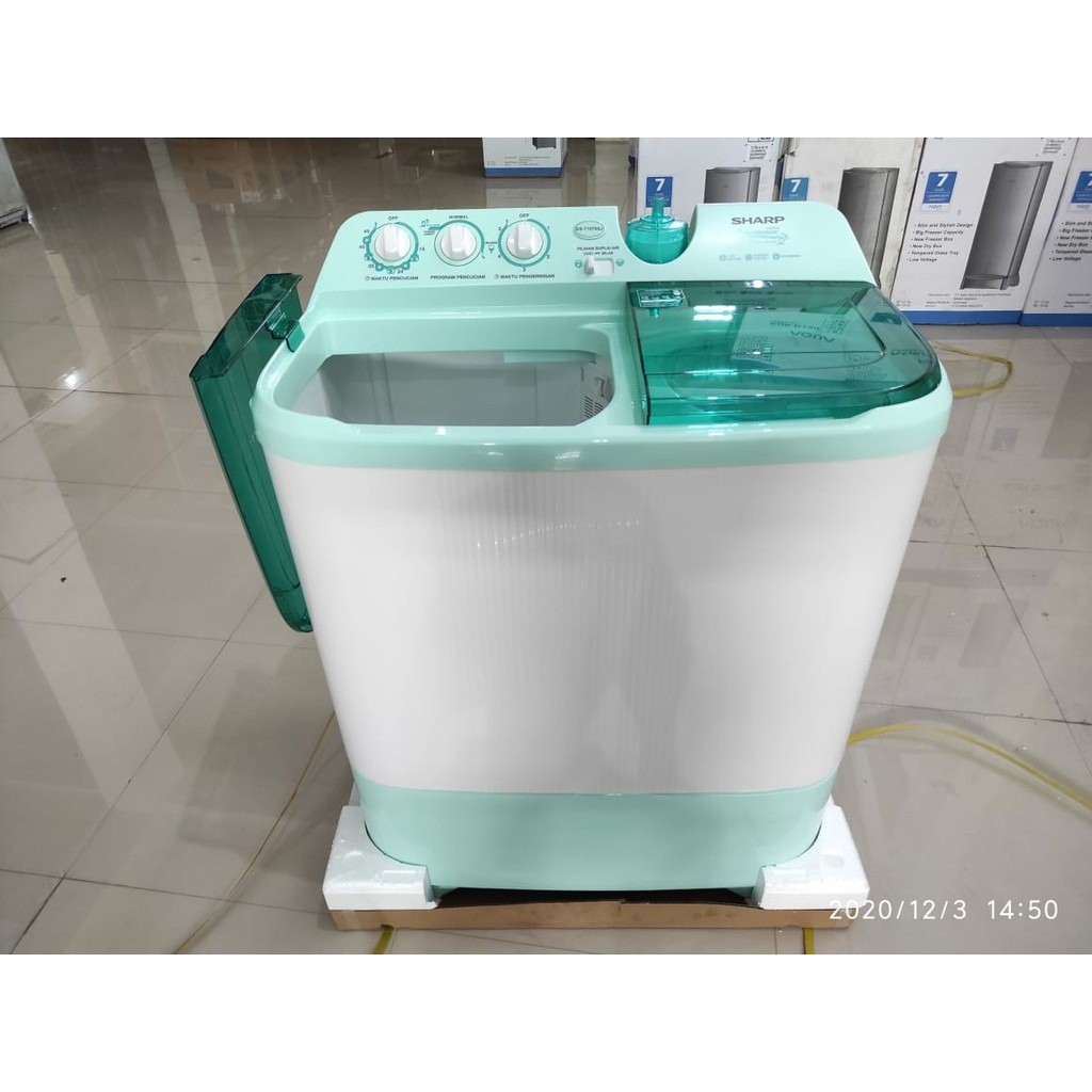 MESIN CUCI SHARP EST 1070 SJ 10 KG 2 TABUNG EST1070 10KG AQUAMAGIC/MESIN CUCI SHARP 2 TABUNG JEPANG 