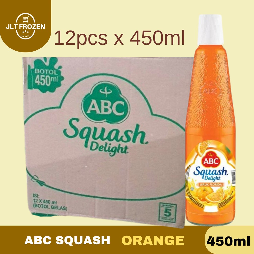 

ABC Squash Delight Orange Sirup / Lychee Sirup 1Karton 12 pcs 450ml