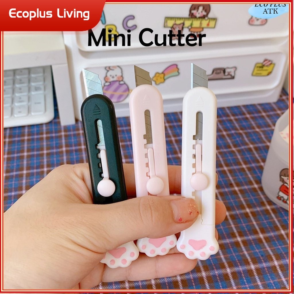 

Cutter Kecil Kitten Pisau Alat pemotong Kecil Simple Perlengkapan ATK