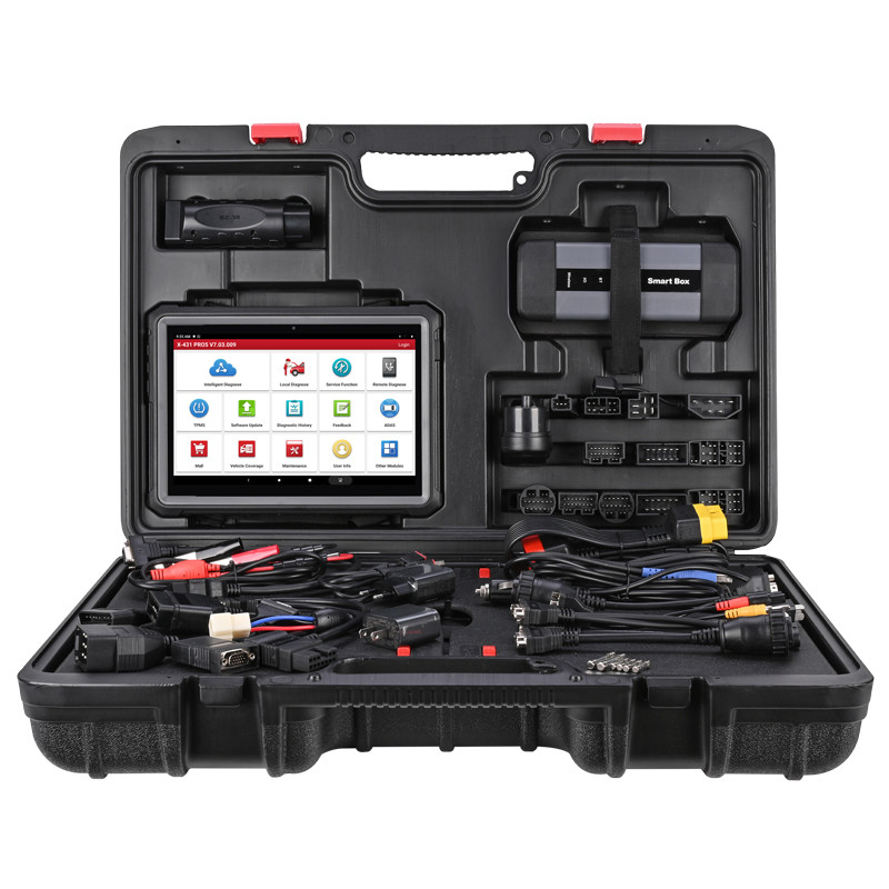 X-431 LAUNCH X431 PRO5 & Heavy Duty Software Kit Car Diagnstic Tool Truck Scanner 12V 24V Gasoline D