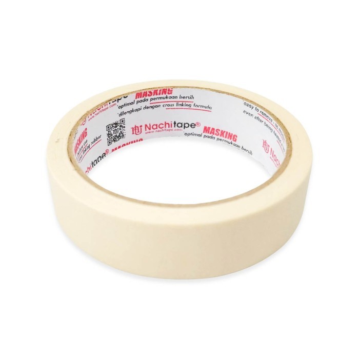 

Selotip Masking Tape Nachi Lakban Isolasi Kertas 1 inch 24mm 20 yard