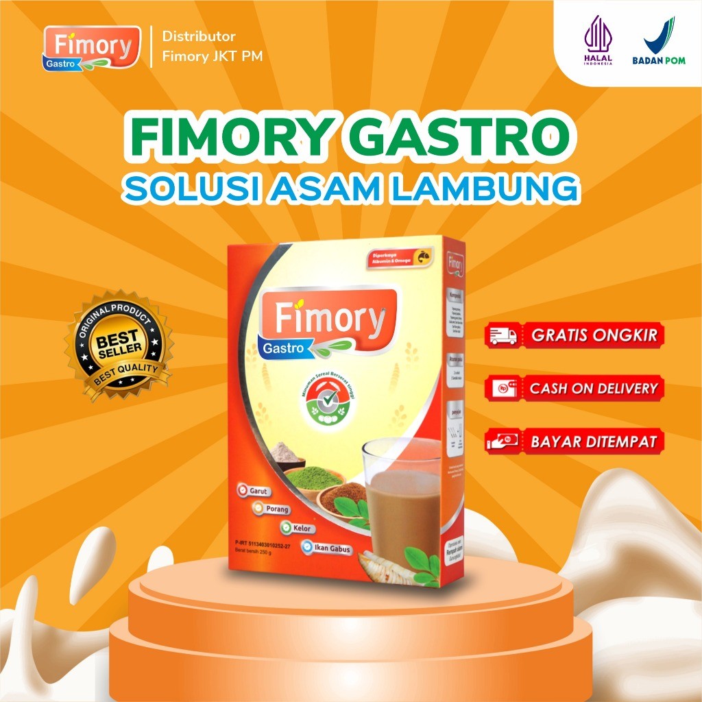 

Fimory Gastro 250gr - Solusi Mengatasi Asam Lambung/GERD akut, Dingin Di perut | Original 100% (PRODUK ORIGINAL)